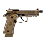 Beretta 80X Cheetah Tactical Desert w/ Threaded Barrel FDE .380 ACP 4.4" Bbl SA/DA Pistol w/2 10 Mags J80XTD10