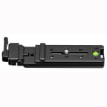 Leofoto Rail for Garmin XERO Long Nodal Slide w/ Clamp for Garmin's Xero C1 Chronograph, Lever-Release Hybrid Clamp, Arca + Picatinny NR-140D