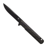 Tekto F2 Bravo Black D2 Blade Damascus G10 Handle Black Titanium Accents Fine Edge Folding Knife F2R-G1MX-D2BK1-A1 - Main Image