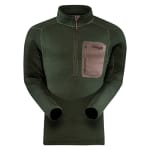 Sitka Core Mid Wt Zip T Forest Medium 10036-FO-M