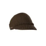 Pnuma Outdoors Merino Wool Visor Beanie, Pine Creek Color P605D