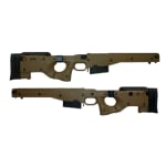 AICS Stock 2.0 Dark Earth 300 Win Mag Lef Folding Stock - Long Action