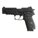 Black Anodize, Adjustable Sights, DA/SA Trigger, 1-Piece Enhanced E2 Grip 229R-22-BAS