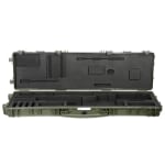 Accuracy International TRANSIT CASE (Explorer Plastic) Fitted for AX rifle Green 6980GR. Like new with small blemish in foam near swivel stud. UA1614