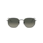 Ray-Ban Hexagonal Gunmetal Light Grey Gradient Dark Grey 0RB3548N-0047148