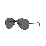 Ray-Ban New Aviator Black Dark Grey 0RB3625-002B162