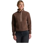 Kuhl Hygge 1/2 Zip Fleece Coffee Women's Size XS 4130-CF-W-XS