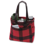Filson Red/Black Wool Tote Bag FIL-70101-RB