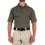First Tactical Men's Performance Short Sleeve Polo Olive Drab Green 112509-830 - Main Image