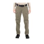 First Tactical Women's V2 Tactical Pants 2-Way Stretch Water Resistant Double-Dyed Ranger Green 124011-610 - Main Image