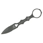 Benchmade Mini SOCP Fixed Blade Spear-Point Tungsten Grey Knife 177GY