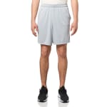 Under Armour Men's Freedom Tech Mod Gray Light Heather/Red BFL Shorts 6000654-01100 - Main Image