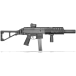 B&T APC9 SD 9x 19mm 5.75" Semi-Auto Pistol BT-36023