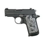 EXTREME, Black Nitron Finish, SLITE Night Sights, Hogue Extreme G10 Grips, X-Grip 7rd Magazine 238-380-XTM-BLKGRY