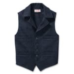 Filson SM Navy Mackinaw Western Vest FIL-10057-NA