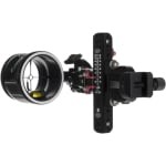 AXCEL LANDSLYDE Plus Slider Pic Mount w/AVX-31 Scope, "T", Rheostat Cover, Torque Ind., Crosshair 1-Pin .019 Grn Fiber Blk Bow Sight ALNP-P119-3GB