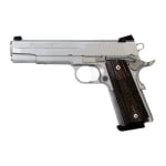 Stainless Finish, Low Profile Night Sights, Blackwood Grips 1911-45-SSS