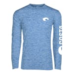 Costa Del Mar Lifestyle Technical Crew Catonic T-Shirt Mens Royal Blue Heather FQA400034-6EA - Main Image