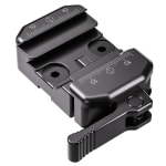 Leofoto 40mm Bipod Clamp, A.R.M.S. 17S Style 42mm / 1.65in Length, 3/8" Mounting Hole LSC-40
