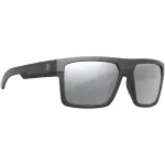 Leupold Becnara Matte Black/Gloss Black, Shadow Gray Flash Lens Performance Eyewear 179102