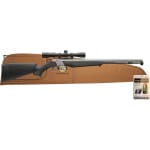 WOLF - Stainless Steel | Black Outfit - KonuShot 3-9x32 - 50 CAL - 24" PR2117SSCP