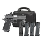 Springfield Armory 1911 DS Prodigy 9mm 4.25" Bbl Black Handgun w/ Viridian RFX11 Optic, Pistol Bag, 3x17rd & 1x20rd Mags PH9117AOS-COMP-PAC - Main Image