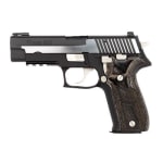 EQUINOX, 2-Tone Polished Nitron Finish, TRUGLO TFO Front, SLITE Rear Night Sights, Wood Grips E26R-40-EQ