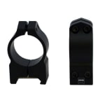 Zeiss Victory Weaver Style 1" Perma Attached Med 201M Scope Ring Set 000000-0490-092