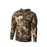Pnuma Outdoors Merino Wool Gunnison Hoodie, Caza Camo LG P905CL