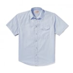 Filson Filson'S S/S Feather Cloth Shirt LightBlue XXL FCO-004274 FIL-10807-LightBlue-XXL|FIL-10807-LightBlue-XXL