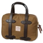 Filson Dark Tan Tin Cloth Grip Case FIL-70058-DarkTan
