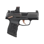 Sig Sauer P365 Rose Romeo-RS .380 ACP 3.1" BblBlack/Rose Gld MS Striker Compact 3MOA Dot Poly Grip Pistol w/(2) 10rd Steel Mags 365-380-ROSE-MS-RS