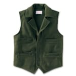 Filson XS Forest Green LT Wool Western Vest 10422-FG