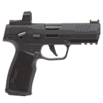 Sig Sauer P322 BLACK ROMEO-RS 22LR 4" Bbl SAO Fiber Optic Adjustable Sights Black Polymer Grip Pistol w/(2) 20rd Poly Mags 322C-B-RS
