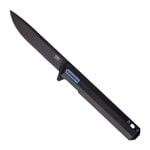 Tekto F2 Bravo Black D2 Blade Black G10 Handle Blue Titanium Accents Fine Edge Folding Knife F2R-G1BK-D2BK1-A2 - Main Image