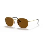 Ray-Ban Hexagonal Arista B-15 Brown Polar 0RB3548N-0015754