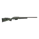 Tikka T3X Super Varmint Cerakote Tungsten 7MM PRC NS 23.7 BBL 1:1/8 5/8x24 TPI RH 2-stage 5RD Synth ADJ CHK / Green Roughtech JRTXRSV37124