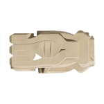 Strategic Sciences 5.56 NATO 1/2x28 MFMD OTB Suppressor, Base Muzzle Device Only, 0.7" OTB Clearance, FDE MFMD-5.56-0.7-MD-1/2X28-FDE - Main Image