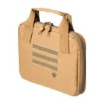 First Tactical Coyote 500D Nylon 11x8" Pistol Sleeve w/ YKK Zippers and Hook&Loop Mounts 180010-060-1SZ - Main Image
