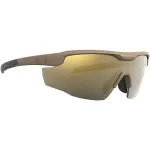 Leupold Sentinel Matte Tan Performance Eyewear w/Bronze Mirror Lenses 182671