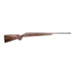 Sako 90 Varmint Laminated Stainless Steel 22-250 REM No Sights 23.7 Fluted BBL 1:14 TPI RH SS Trig 5RD Laminate / Oiled Brown J06051