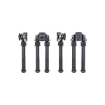 B&T BT46-NC PSR Atlas Bipod Standard Height PLUS Area 419 ARCALOCK QD Clamp (Installed) BT46-NC-QD-ARCA-Clamp