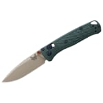 Benchmade Mini Bugout Drop-Point Taiga Green Grivory Knife 533TN-2601
