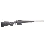 Tikka T3X Ctr Stainless Steel 6.5 Creedmoor NS 24 BBL 1:1/8 5/8x24 TPI RH 10RD Synth ADJ CHK / Black JRTXC382CBS
