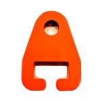 Precision Targets AR500 Single Hole Slider Style T-Post SHSSTP