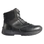 First Tactical Women's 6" Duty Safety Toe Side-Zip Black Boots 166924-019 - Main Image