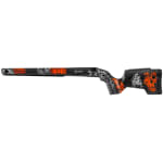 MDT CRBN Stock Rem 700 Short Action Left-Hand Fixed ARCA Hunter Orange/Grey (HOG) Chassis System 114998-HOG - Main Image
