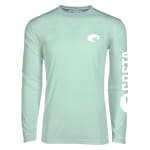 Costa Del Mar Lifestyle Technical Crew T-Shirt Mens Mint FQA400035-453 - Main Image