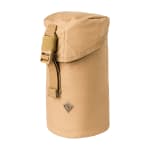 First Tactical Tactix Bottle Pouch 1L 500D Nylon Coyote 4.25x8.5x3.75 w/ Reversible Foam Sleeve 180020-060-1SZ - Main Image