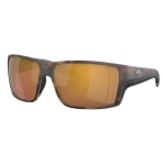 Costa Del Mar Reefton Pro Matte Tortoise Frame Gold Mirror 580G Lens 06S9080-90801763 - Main Image